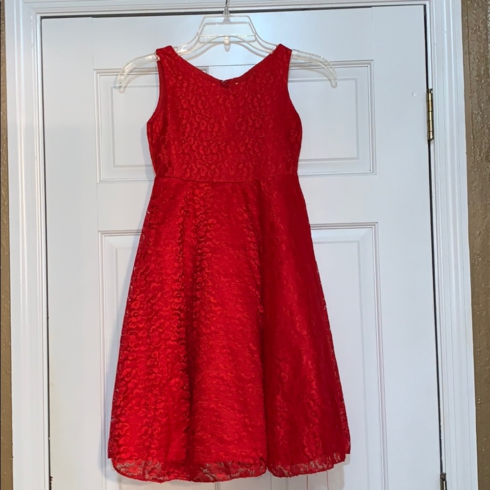 BEAUTIFUL RED VALENTINE DRESS
